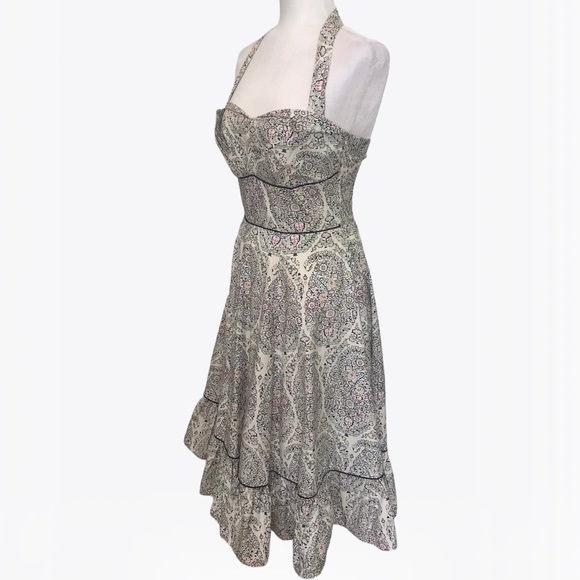 Anthropologie Girls From Savoy Midi Dress - 2/4 - Picture 7 of 17